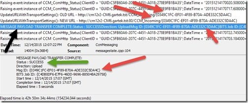 Troubleshoot ConfigMgr hardware inventory issues - Phase 1 - CcmMessagingLog