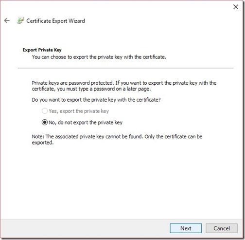 Collection Evaluation Viewer and Certificate Chain-Step 13