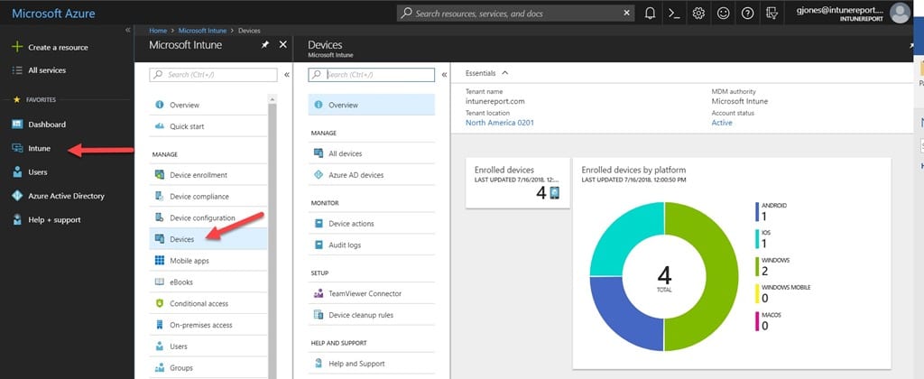 microsoft intune windows 10