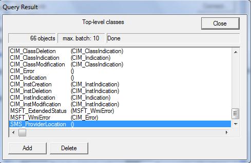 SMS Provider Location