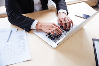 Businessman Working - Reporting Feature