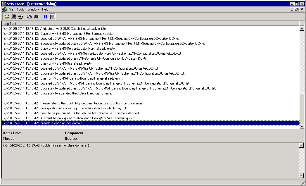 Extend the AD Schema