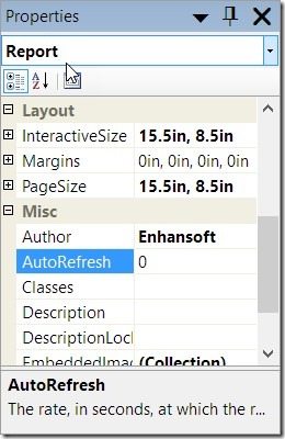 How to Change the AutoRefresh Time on a SQL Server Reporting Services (SSRS) Report-AutoRefresh