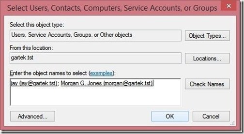 SCCM Report Reader AD Security Group - Select Users