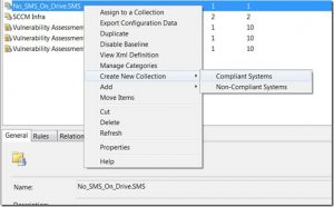 Create a Collection with Non-compliant Servers - Step 1