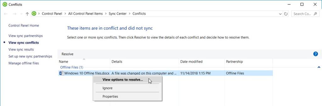 offline file sync windows 10 offline file sync windows 10