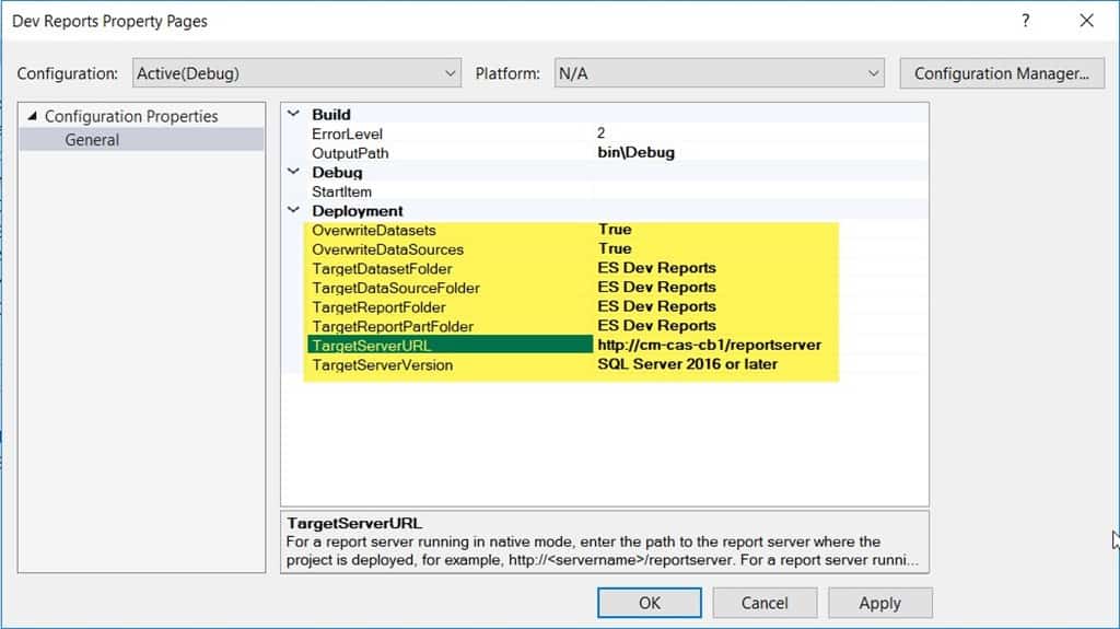 How To Deploy Ssrs Reports From Visual Studio To The Ssrs Server