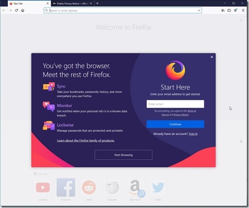 User Installed Software - Firefox Browser