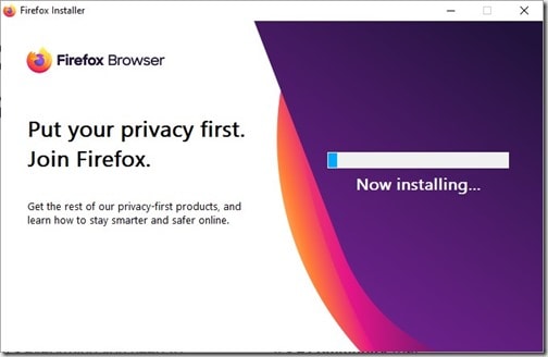 User Installed Software - Firefox Installer