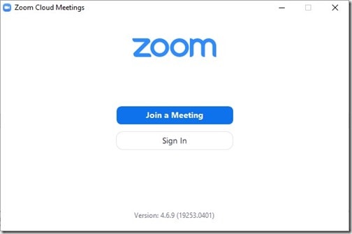 User Installed Software - Zoom Meeting
