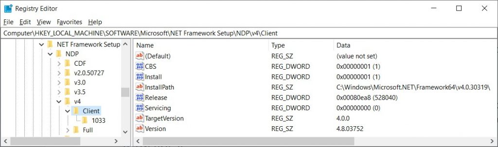 Hardware Inventory - Registry Editor