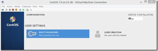 How to Install a CentOS 7 Linux Virtual Machine-User Creation
