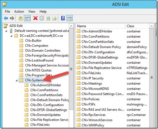 How to Manually Create a System Management Container for ConfigMgr-System Container