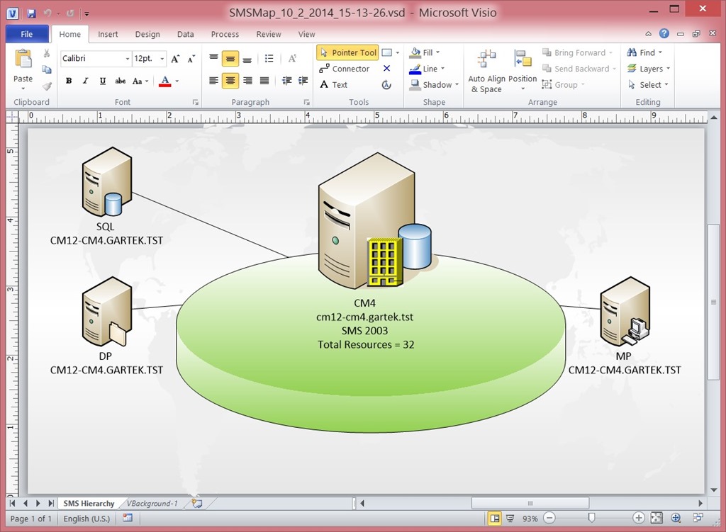 How To Create A Visio Diagram Of Your System Center